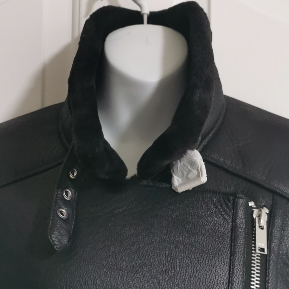Only fake faux biker style jacket - Picture 4 of 8